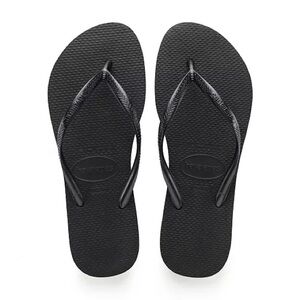 Havaianas Black Flip Flops – Size 10 (Hardly Worn!)